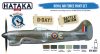 Hataka HTK-BS07 BLUE LINE – Royal Air Force paint set 6x17ml